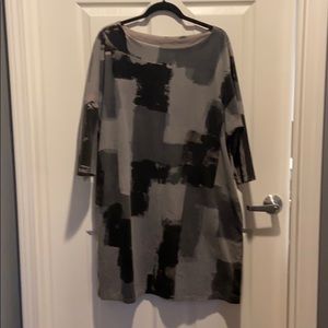 Stretch cotton dress. Looks like thin corduroy